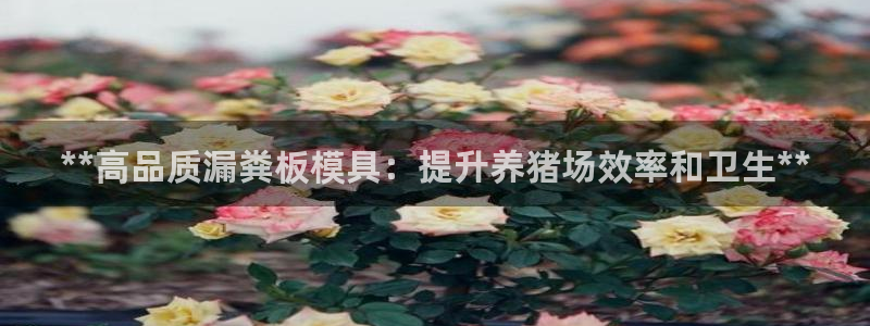 太阳集团8027：**高品质漏粪板模具：提升养猪场效率和卫生**