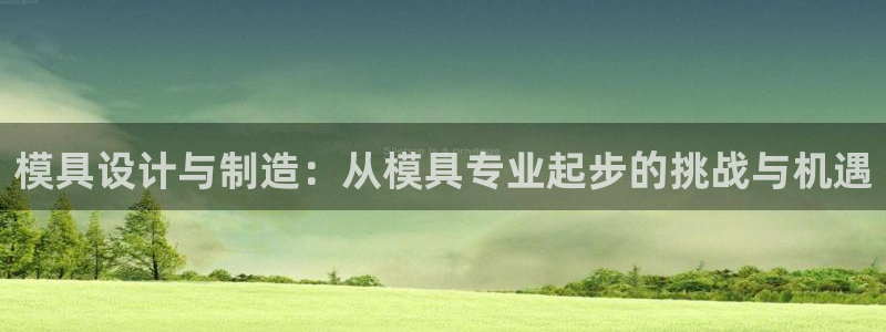 太阳集团城网址娱网首页：模具设计与制造：从模具专业起步的挑战与机遇