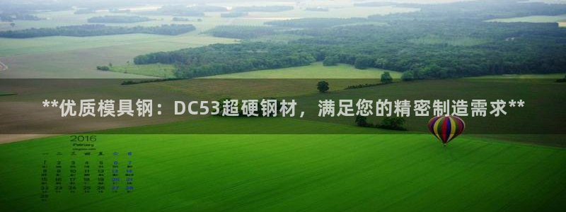 太阳集团网站1088vip：**优质模具钢：DC53超硬钢材，满足您的精密制造需求**