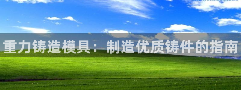 太阳集团游戏城旧版2.1.9：重力铸造模具：制造优质铸件的指南