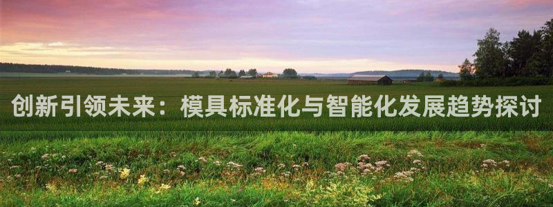 江苏太阳集团冷青松：创新引领未来：模具标准化与智能化发展趋势探讨