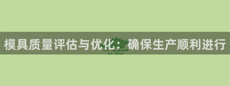 太阳集团2021备用网址：模具质量评估与优化：确保生产顺利进行