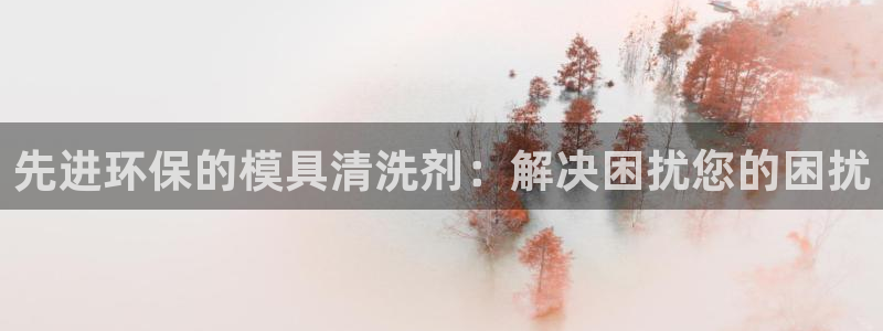 太阳集团官网：先进环保的模具清洗剂：解决困扰您的困扰