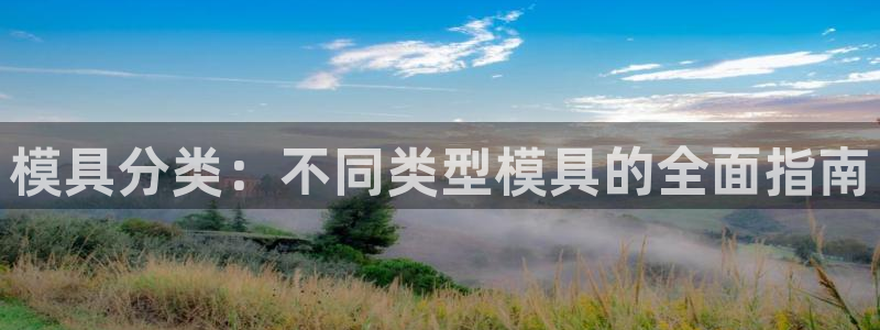 太阳集团城娱8722官方网站：模具分类：不同类型模具的全面指南