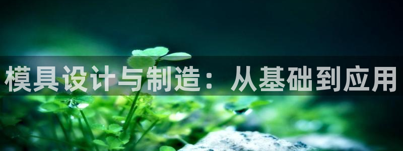 太阳成集团下载：模具设计与制造：从基础到应用