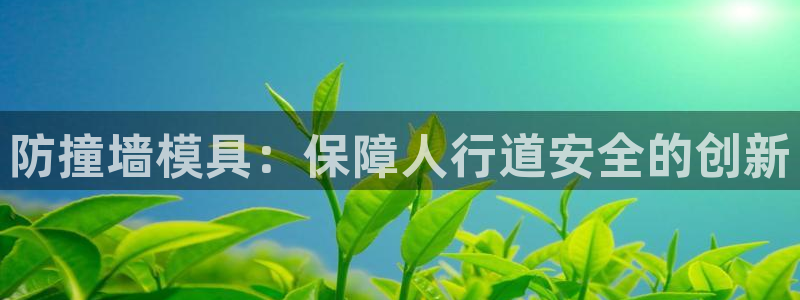 太阳科技集团：防撞墙模具：保障人行道安全的创新