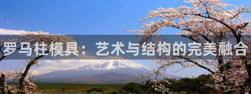 冷たい太阳：罗马柱模具：艺术与结构的完美融合