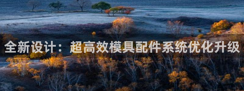 太阳集团城官方app下载苹果：全新设计：超高效模具配件系统优化升级